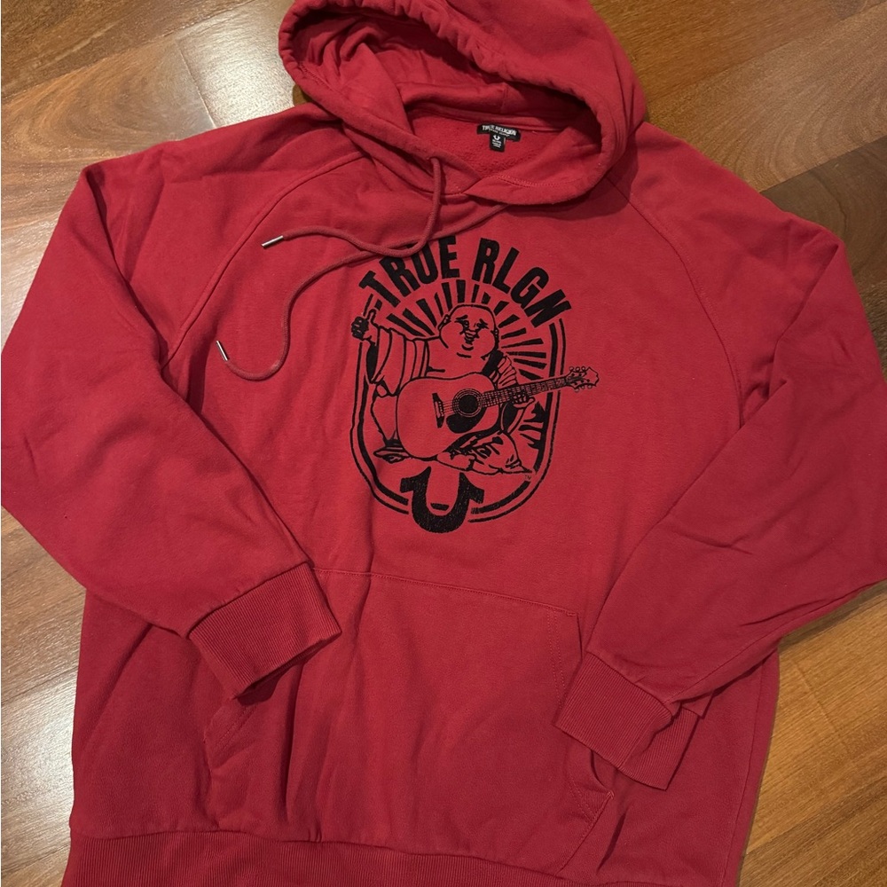 MEN 2XL TRUE RELIGION HOODIE